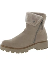 Baretraps Wyoming Womens Suede Booties Ankle Boots In Grey