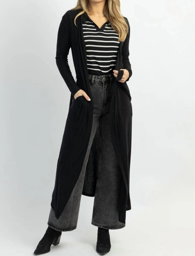 ELAN LIVING IN THIS MIDNIGHT DUSTER IN BLACK