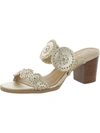 Jack Rogers Lauren Mid Heel In Silver