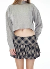Nia Banff Sweater In Grey In Grey