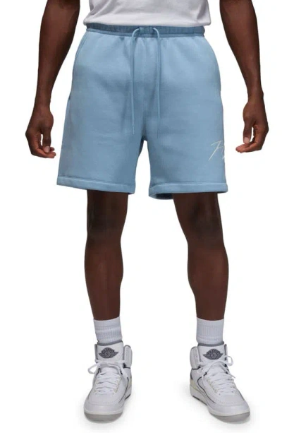 Jordan Men's  Brooklyn Fleece Shorts In Blue