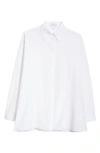Michael Kors Silk Georgette Shirt In White