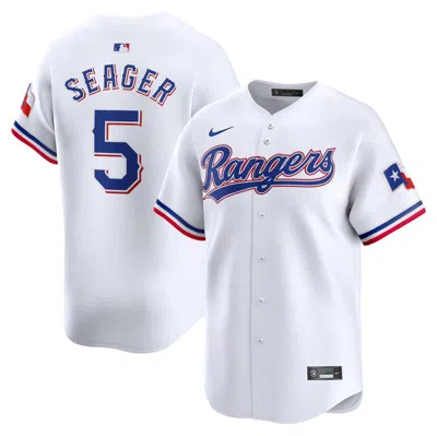 Nike Corey Seager Texas Rangers  Men's Dri-fit Adv Mlb Limited Jersey In White