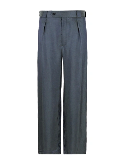 Giorgio Armani Trouser In Blue