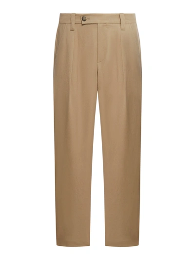 Apc Tailored Trousers In Nude & Neutrals