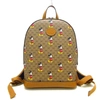 GUCCI GUCCI BEIGE CANVAS BACKPACK BAG (PRE-OWNED)