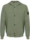 STONE ISLAND STONE ISLAND HOODED BLOUSON LIGHT SOFT SHELL-R_E.DYE® TECHNOLOGY IN RECYCLED POLYESTER