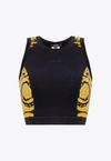 VERSACE BAROCCO PATTERNED SPORTS TOP