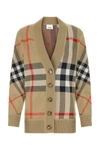 BURBERRY BURBERRY WOMAN EMBROIDERED POLYESTER BLEND CARDIGAN