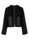 Fendi Black Wool Jacket In Black