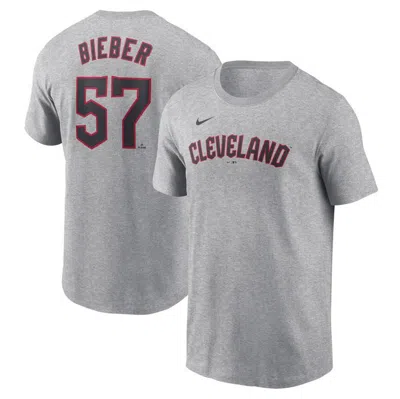 Nike Josã© Ramã­rez Cleveland Guardians Fuse  Men's Mlb T-shirt In Grey