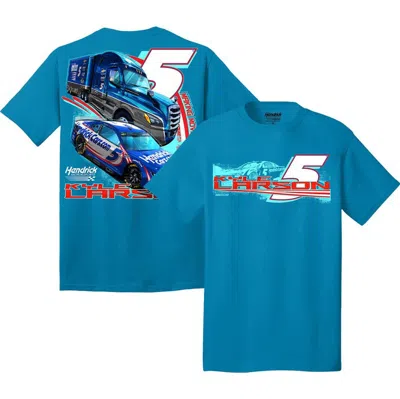 Hendrick Motorsports Team Collection Men's  Blue Kyle Larson Making Moves T-shirt