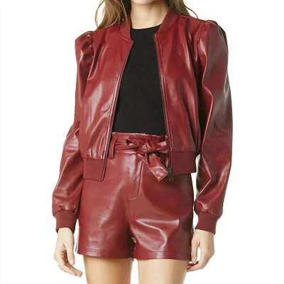 Tart Collections Amma Jacket In Cabernet In Red