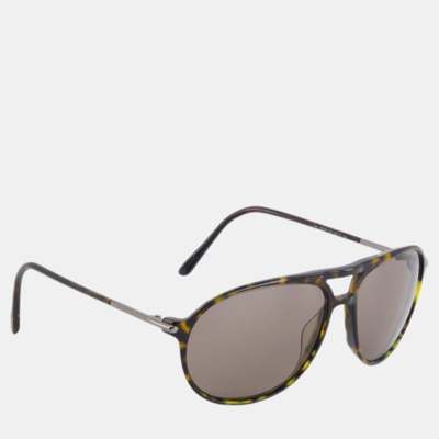 Pre-owned Tom Ford Tortoiseshell Sunglasses In Black