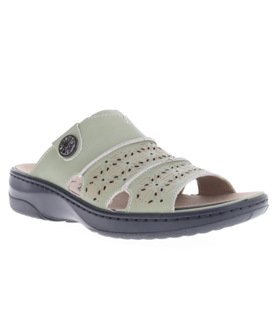 Propét Women's Gertie Slide Sandals In Lily Pad