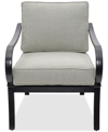 AGIO ST CROIX OUTDOOR 3-PC LOUNGE CHAIR SET (2 LOUNGE CHAIRS + 1 END TABLE)