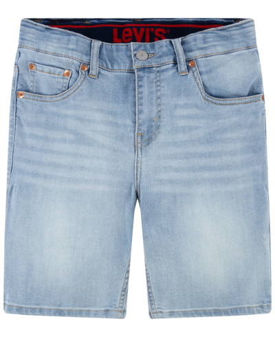 Levi's Kids' Big Boys Slim Fit Performance Shorts In Bauhaus Blues