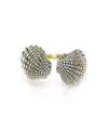Swarovski Idyllia F Bangle Shell L Gold Shiny Crystal In Gold