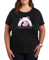 AIR WAVES AIR WAVES TRENDY PLUS SIZE PEANUTS SNOOPY EASTER GRAPHIC T-SHIRT