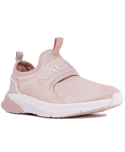 Nautica Kids' Little Girls Coaster Athletic Sneakers In Light Mauve