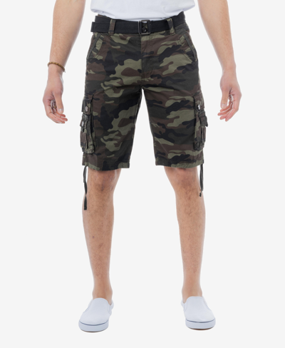 X-ray Men's 12.5-inch Inseam Cargo Shorts In Olive Camo