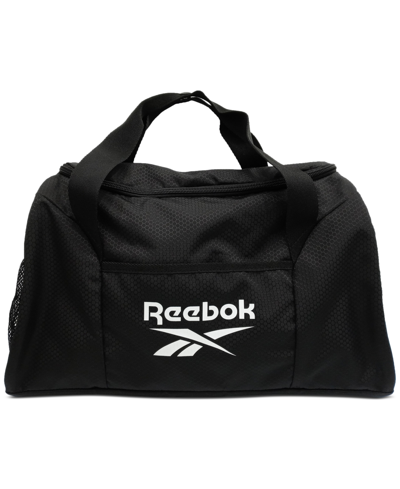 Reebok Men's Aleph Small Duffel Bag In Black