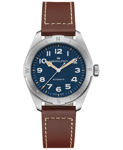 Hamilton Khaki Field Expedition Auto In Brown