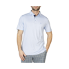 Tailorbyrd Byrd Print Modal Polo In Blue Byrd