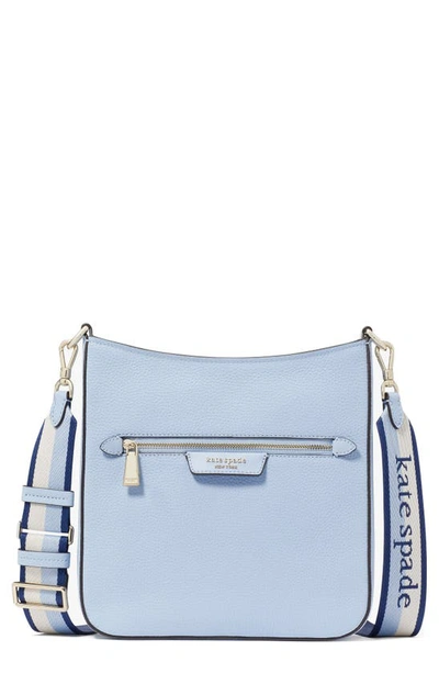 Kate Spade Hudson Pebble Leather Messenger Bag In Northstar