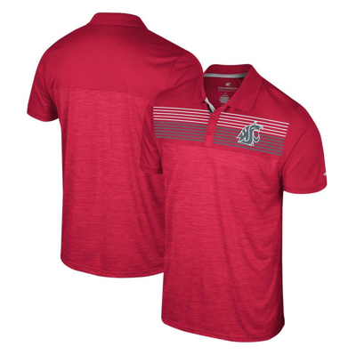 Colosseum Red Washington State Cougars Langmore Polo