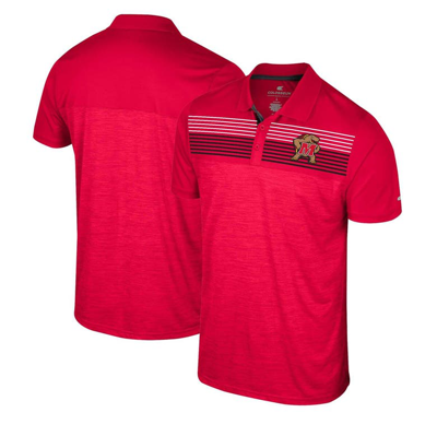 Colosseum Red Maryland Terrapins Langmore Polo