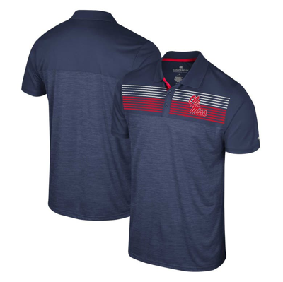 Colosseum Navy Ole Miss Rebels Langmore Polo