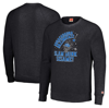 HOMAGE UNISEX HOMAGE  CHARCOAL ORLANDO MAGIC SLAM DUNK SESAME TRI-BLEND CREW RAGLAN PULLOVER SWEATSHIRT