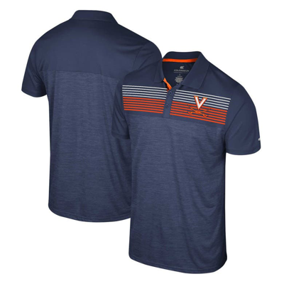 Colosseum Navy Virginia Cavaliers Langmore Polo