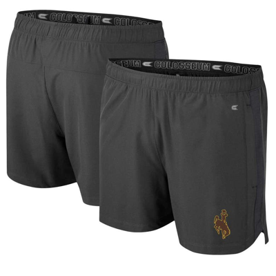 Colosseum Charcoal Wyoming Cowboys Langmore Shorts