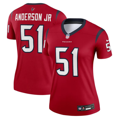 Nike Will Anderson Jr. Red Houston Texans  Legend Jersey
