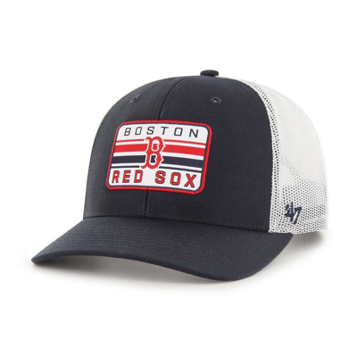47 ' Navy Boston Red Sox Drifter Trucker Adjustable Hat In Blue
