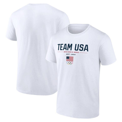 Fanatics Branded White Team Usa Gold Medal T-shirt