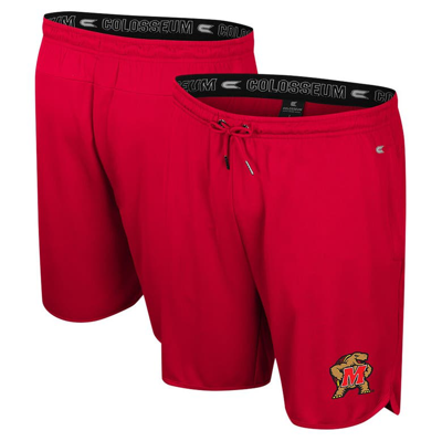 Colosseum Kids' Youth  Red Maryland Terrapins Things Happen Shorts