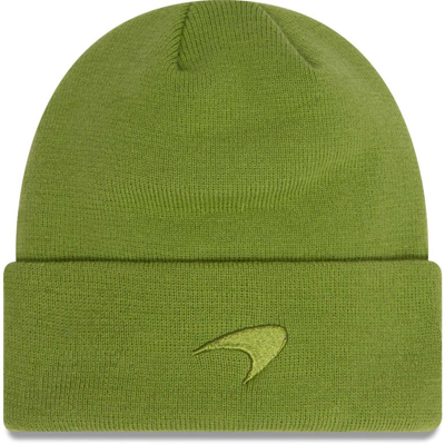 New Era Green Mclaren F1 Team Seasonal Cuffed Knit Hat