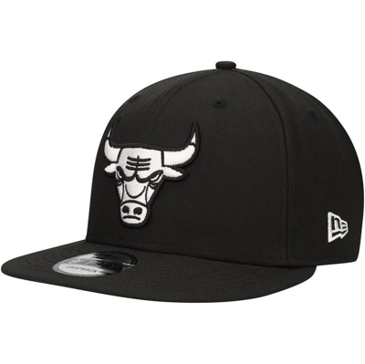 New Era Black Chicago Bulls Chainstitch 9fifty Snapback Hat