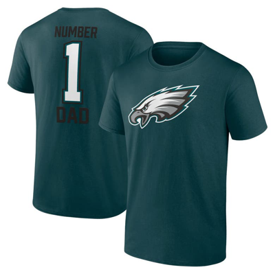 Fanatics Branded Midnight Green Philadelphia Eagles Father's Day T-shirt