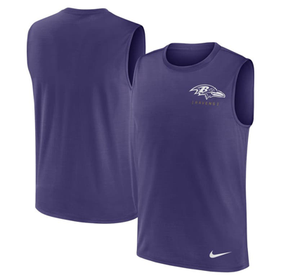 Nike Purple Baltimore Ravens Muscle Tank Top