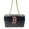CUCE BOSTON RED SOX QUILTED CROSSBODY PURSE