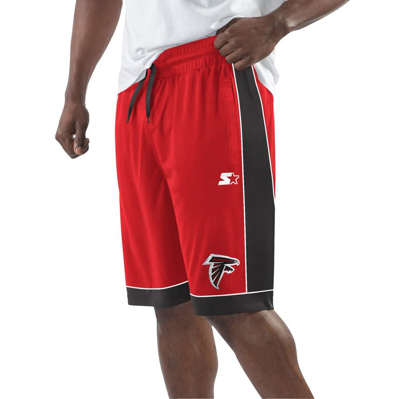 Starter Red/black Atlanta Falcons Fan Favorite Fashion Shorts