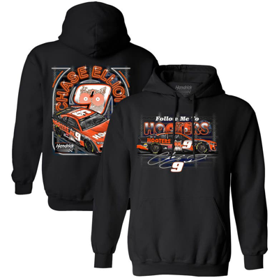 Hendrick Motorsports Team Collection Black Chase Elliott Hooters Car Pullover Hoodie