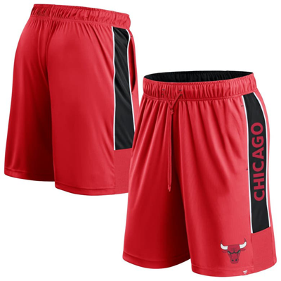 Fanatics Branded Red Chicago Bulls Game Winner Defender Shorts