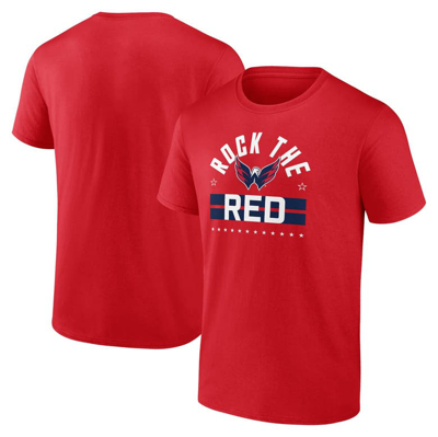 Fanatics Branded Red Washington Capitals Local T-shirt