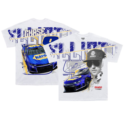 Hendrick Motorsports Team Collection White Chase Elliott Total Print T-shirt