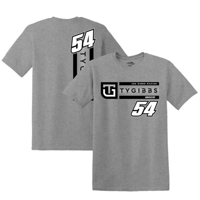Joe Gibbs Racing Team Collection Heather Gray Ty Gibbs  Lifestyle T-shirt